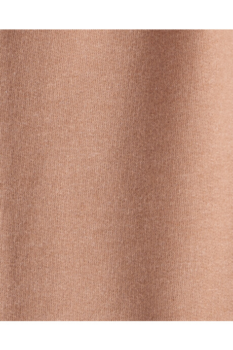 Pantalón deportivo de algodón, marrón Sin color