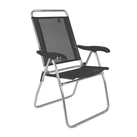 Set x2 Sillas Reclinables 4 posicones aluminio Boreal Mor Negro