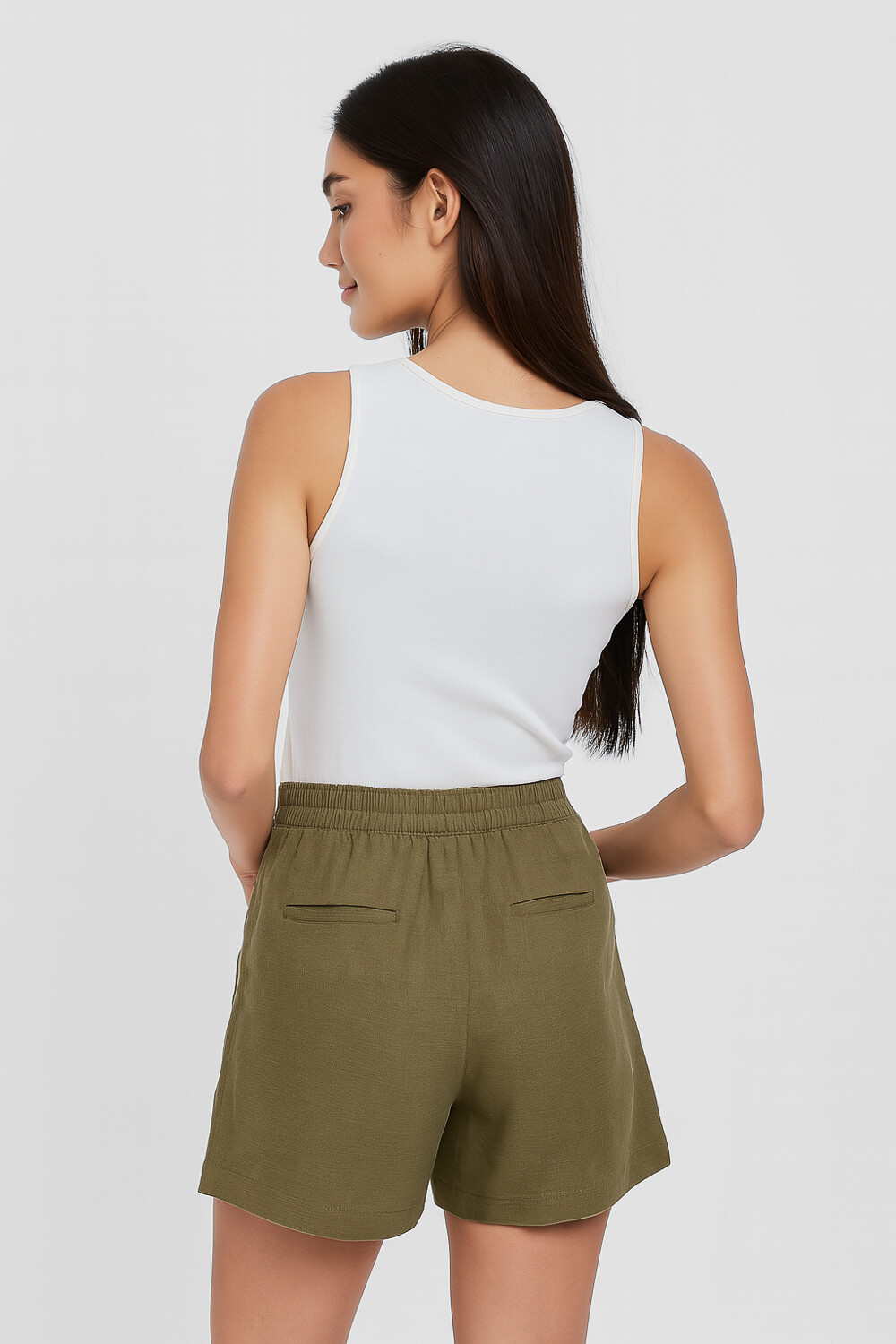 Short Serrou Verde Oliva