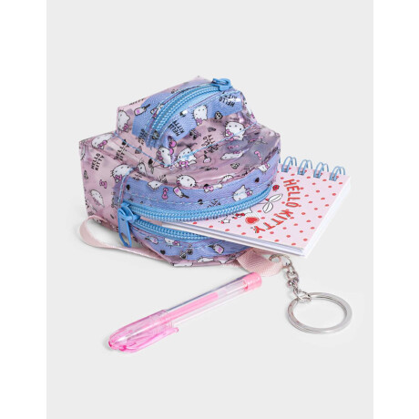 Set De Librería Con Llavero Combinacion Multicolor