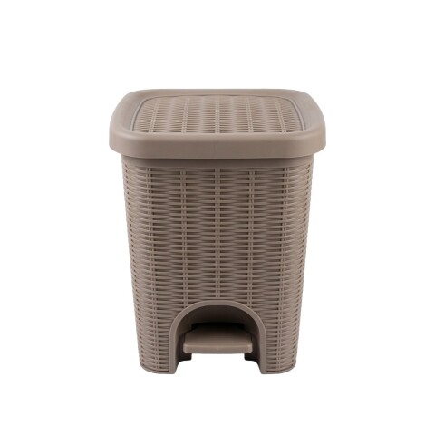 BASURERO PLAST BIEGE CL C/PEDAL 10L Unica
