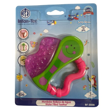Mordillo Mordedor Refrigerado Con Gel Mariposa 001