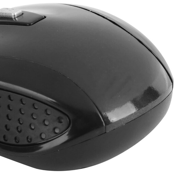 Mouse Inalambrico Goldtech Dpi Usb Ergonomico Portatil Atrix Variante Color Negro