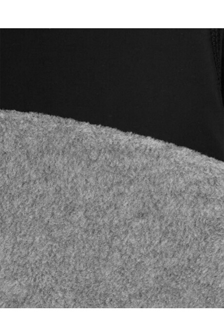 Campera de micropolar, diseño colorblock Sin color