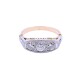 Anillo oro 18k 2 tonos con brillantes y diamantes. Anillo oro 18k 2 tonos con brillantes y diamantes.