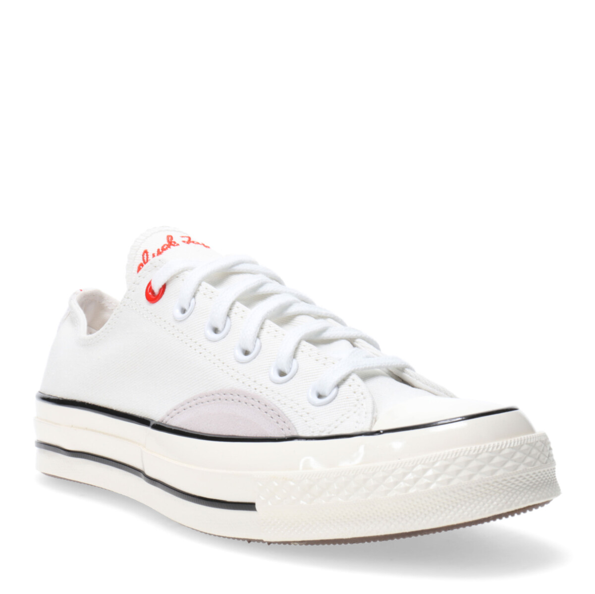 Championes Unisex Converse Chuck 70 - Blanco - Gris - Rojo 