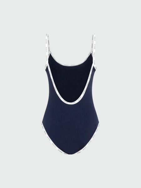Moncler -Traje de baño enterizo Azul