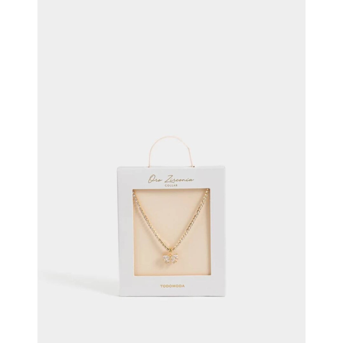 Cadena Corta con Dije Premium Gold - Dorado 