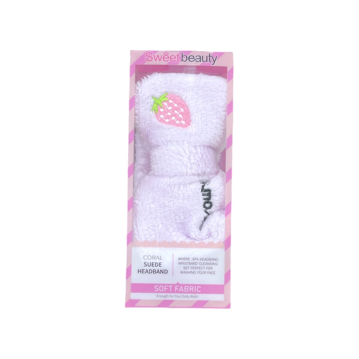 Vincha Spa Infantil - Lila 