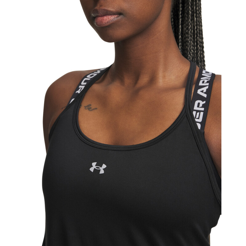 UA Vanish Racerback Tank-PNK BLK-008
