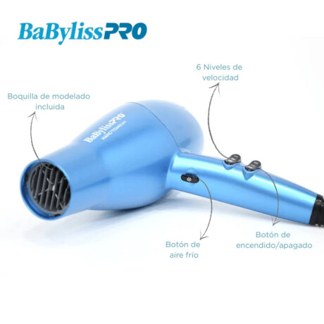 Kit Secador + Plancha Babyliss Nano Titanium BNTPP55AR (BNT9125TAR+BNT9100AR)