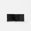 Billetera de hombre Bernard en cuero vegetal liso Negro