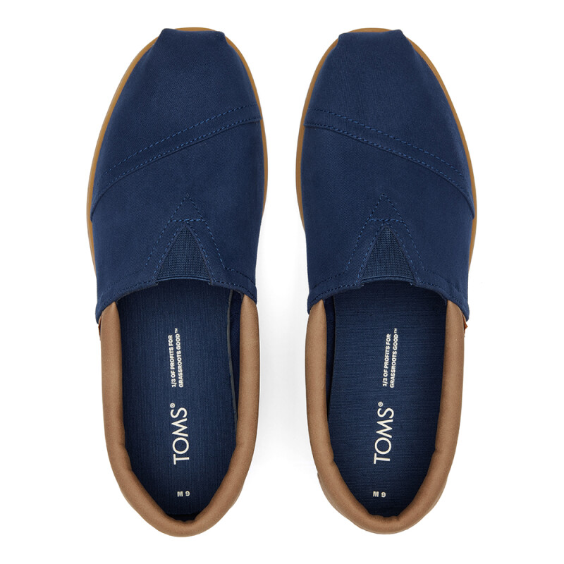 Alpargatas Brshd Twl/Nbk Tm Mn Alpfwd Esp Hombre Navy