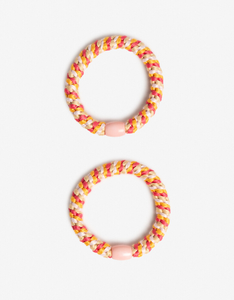 Gomitas Elásticas Sets Estampado Set De Gomitas Elásticas - Combinacion Multicolor