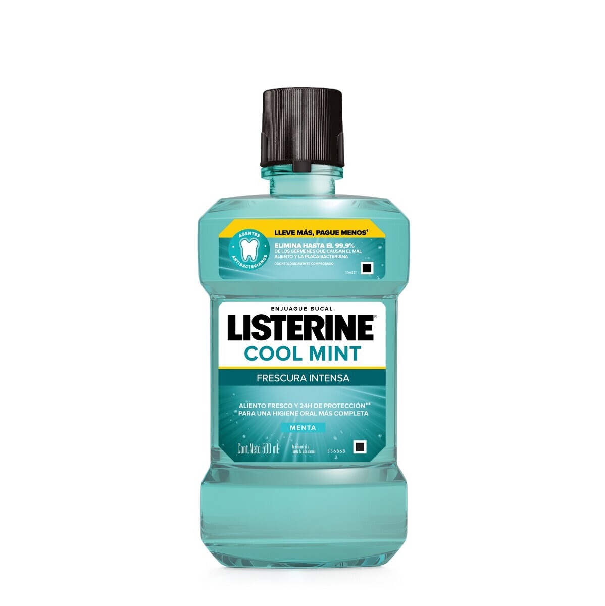 ENJUAGUE BUCAL LISTERINE COOL MINT 500 ML 