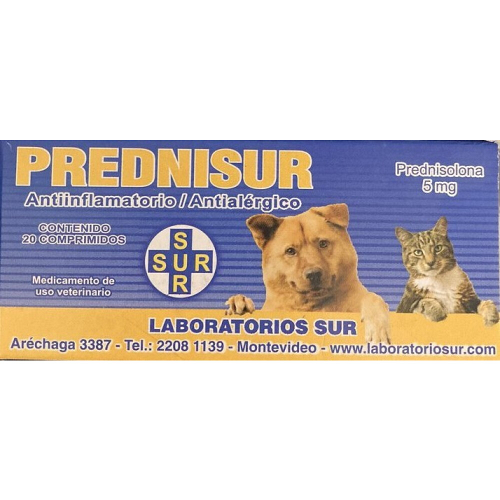 PREDNISUR 5 MG X 10 COMP. PREDNISUR 5 MG X 10 COMP.
