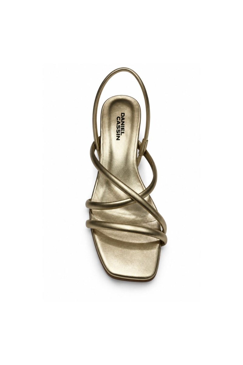 SANDALIA LOMER Dorado