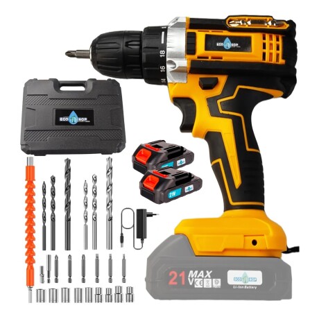 Taladro Percutor Ecodrop Max HABM1001 con 2 Baterías 001