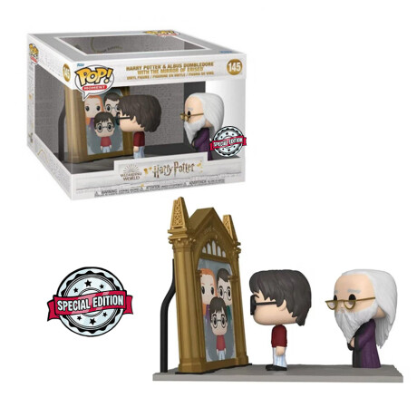 Harry and Dumbledore With Mirror of Erised • Harry Potter [Exclusivo] - 145 Harry and Dumbledore With Mirror of Erised • Harry Potter [Exclusivo] - 145
