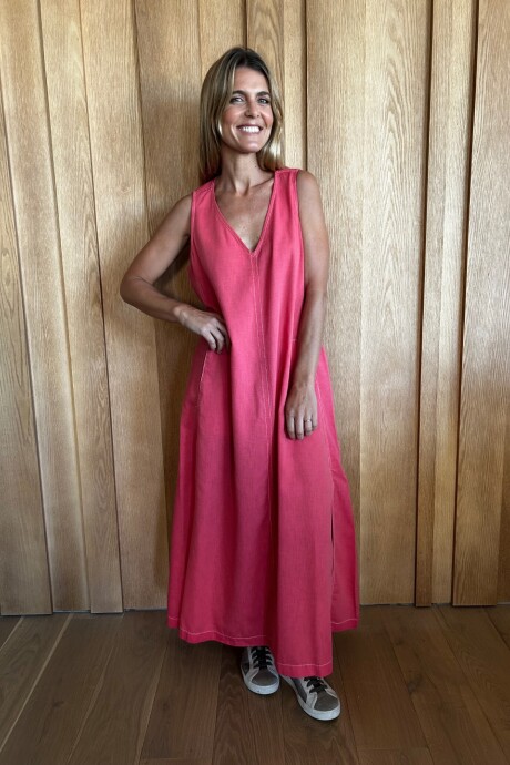 Vestido Formentera Coral