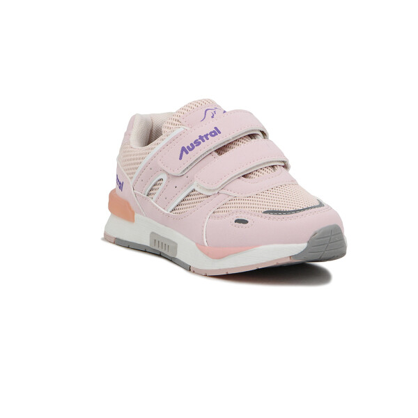 Austral Running Niños C/velcro-baby Rosa Claro