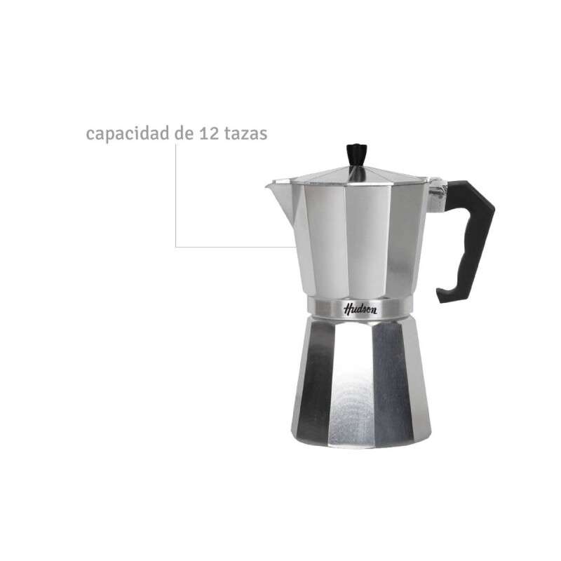 Cafetera italiana de alumino 12 tazas Cafetera italiana de alumino 12 tazas