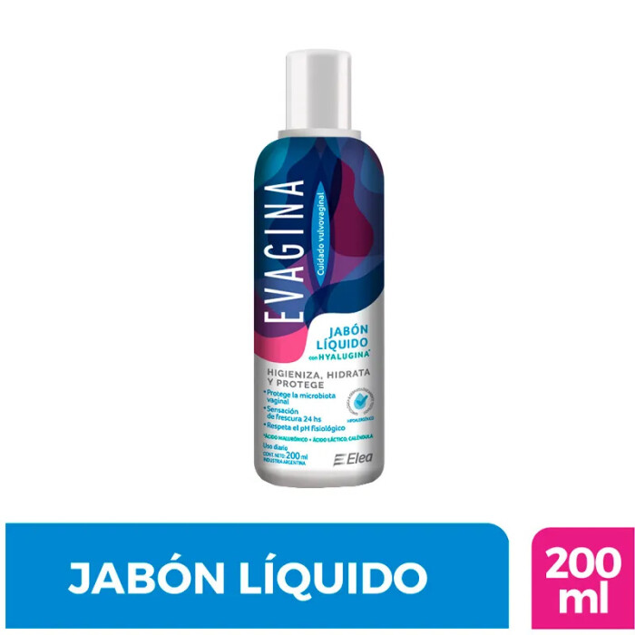 EVAGINA JABON LIQUIDO FR. X 200 ML. única