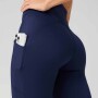 Leggings Cold Weather High-Waisted Pocket Mujer Deep Navy