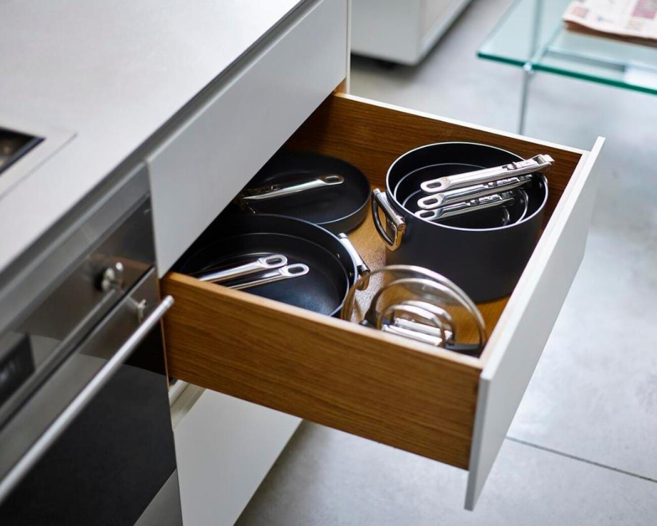 Set de Batería Space Steel 5 Piezas Joseph Joseph Set de Batería Space Steel 5 Piezas Joseph Joseph