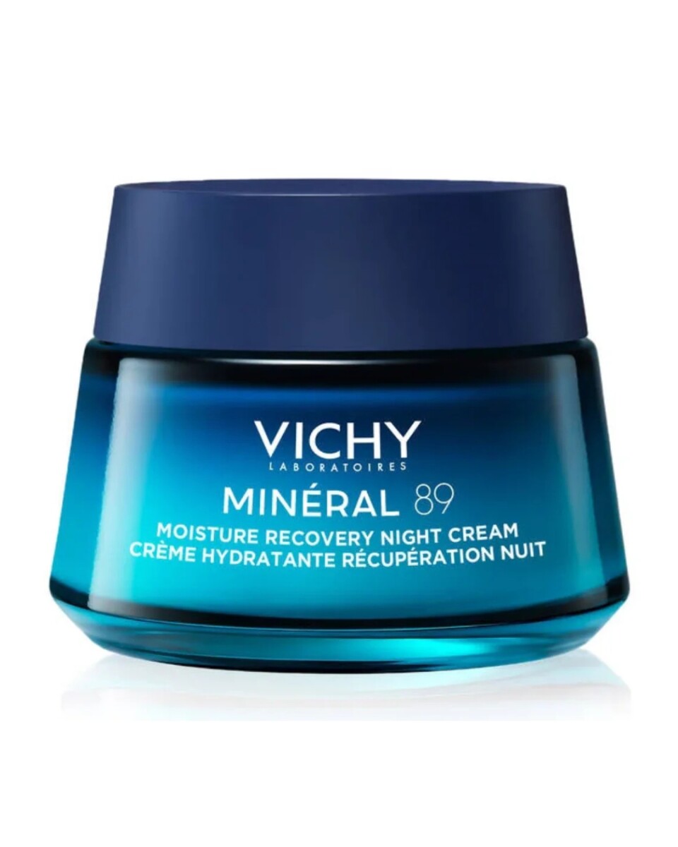Vichy Mineral 89 Crema de Noche con Melatonina Pura 50 ml | Regeneración y Luminosidad Nocturna
