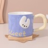 Taza De Cerámica Conejitos - 410ml Taza De Cerámica Conejitos - 410ml