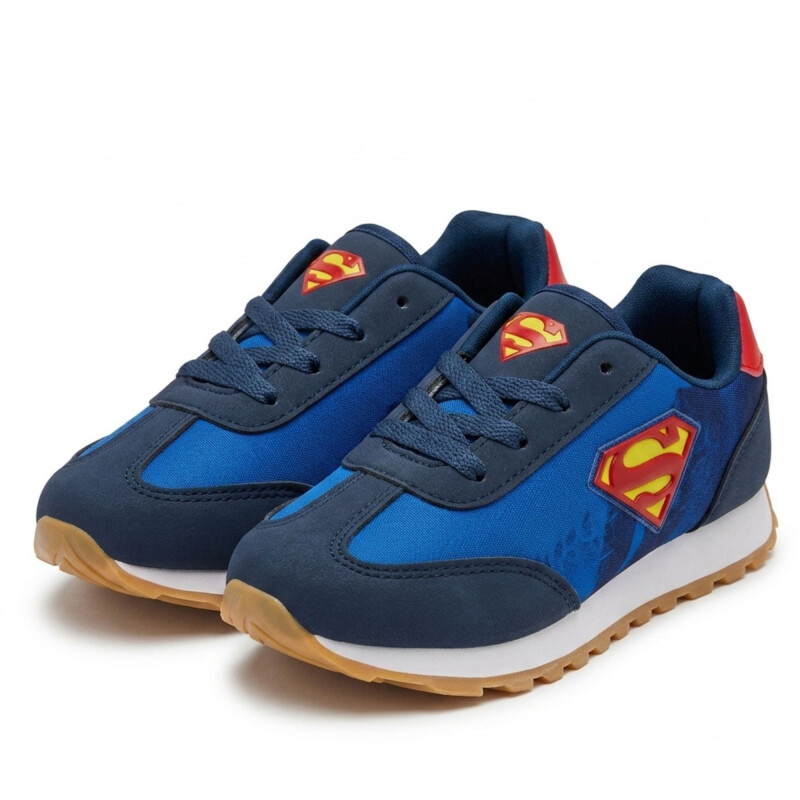 Championes DC Deportivo textil retro Niños SUICFW26490 Azul-rojo