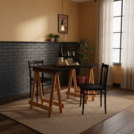 PACK X 2 CABALLETES MÁS TAPA RECTANGULAR PACK X 2 CABALLETES MÁS TAPA RECTANGULAR