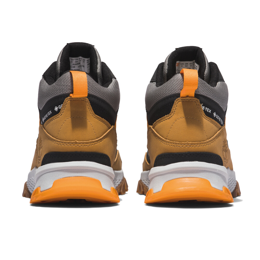 Botas Mid Lace Up Waterproof Hiking Hombre Wheat