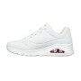 Zapatillas Skechers Uno Mujer White