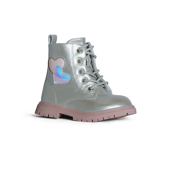DOUBLE HEART KIDS - GUGA PLATEADO