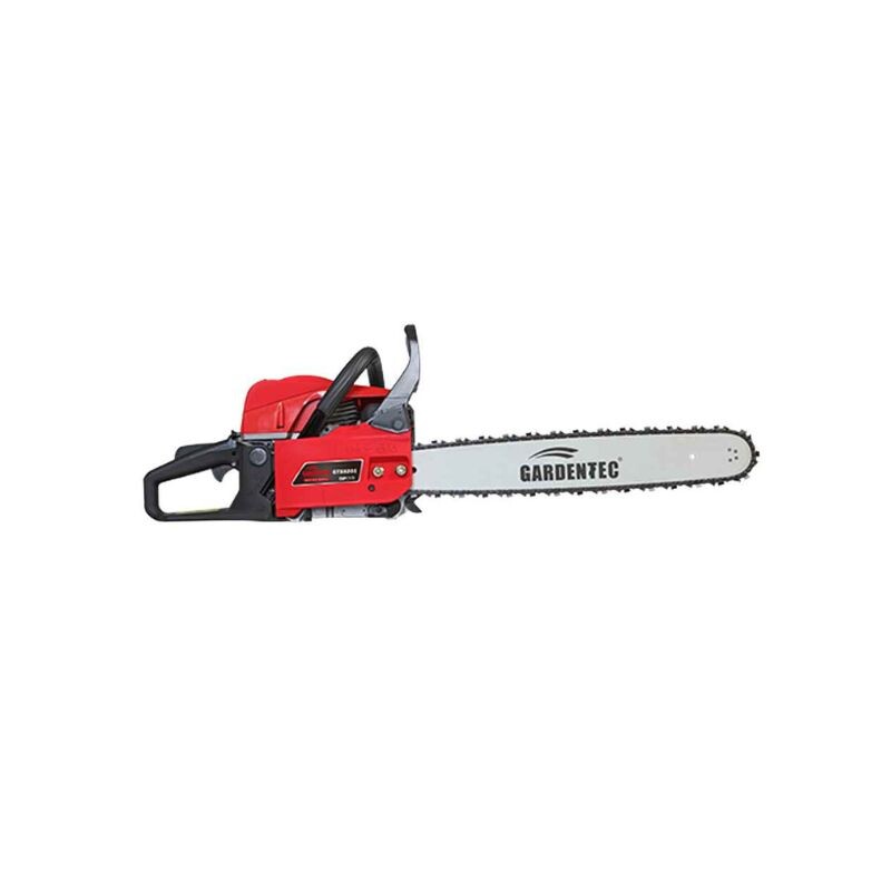 MOTOSIERRA A NAFTA 52CC GARDENTEC Rojo