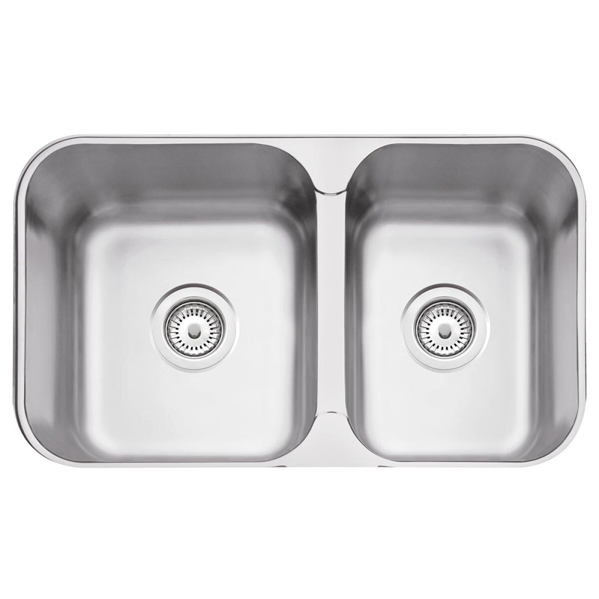 Pileta Y Media De Acero Inoxidable 304 Terminación Mate Tramontina 