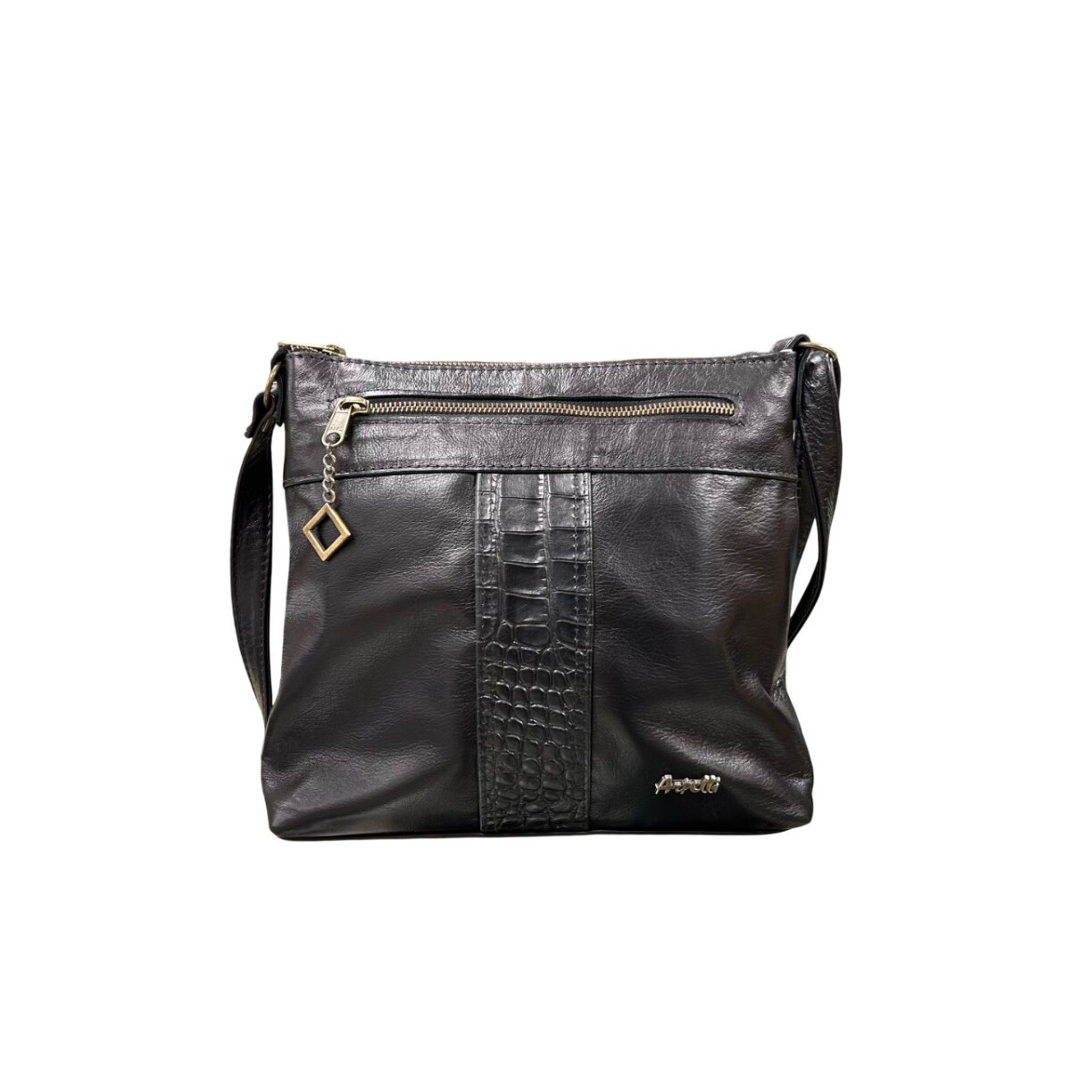 Morral Cata cuero - Negro 