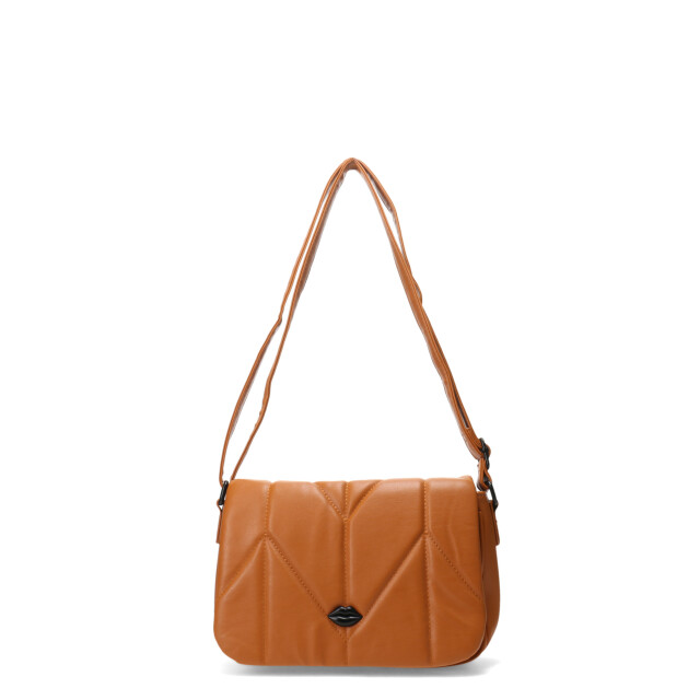 Cartera Las Oreiro Love Marrón