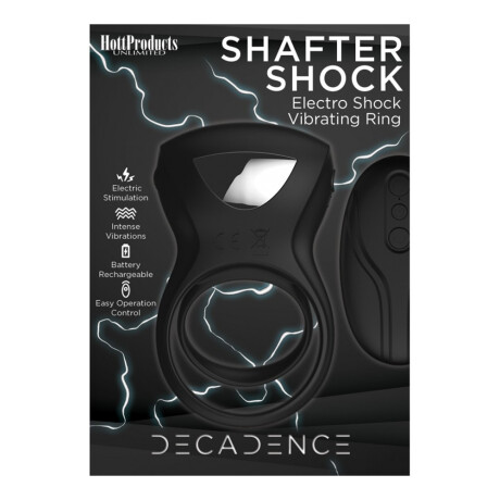 Anillo Vibrador Shafter Shock Decadence Anillo Vibrador Shafter Shock Decadence