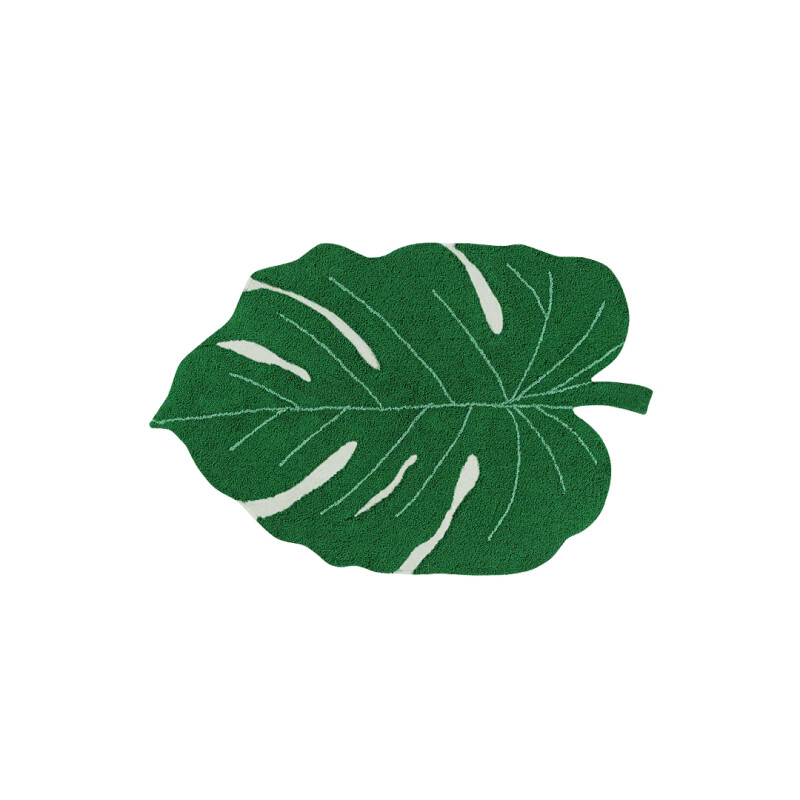 Alfombra lavable -Leaf Verde