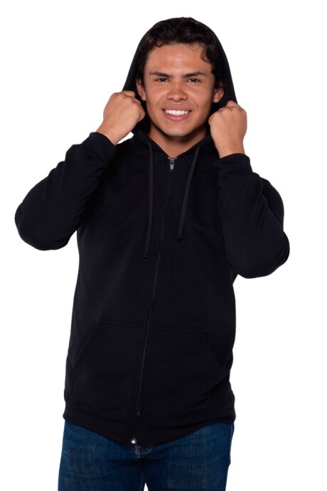 Canguro con cierre joven Negro