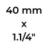 Tee 20 x 1/2" H compresión Arangul Tee 40 X 1.1/4" H Compresión Arangul