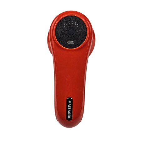Masajeador Corporal Tonificador anti celulitis Portátil Usb Rojo/negro