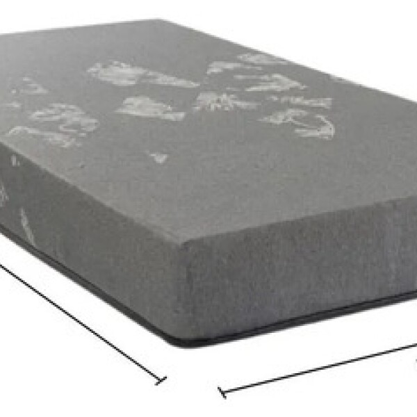 Colchón Kappesberg 1 Plaza Espuma Alta Densidad 19 Cm 120 Kg Gris 1