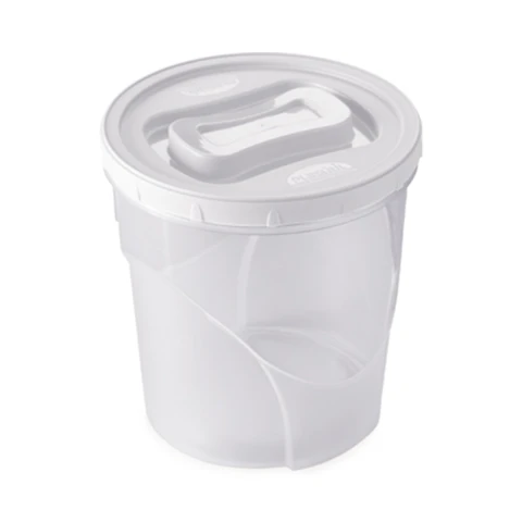 Recipiente Cilíndrico 3,2L Varios Colores BLANCO