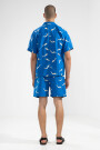 CONVERTIBLE CAMP-COLLAR SHIRT Mermaid Blue