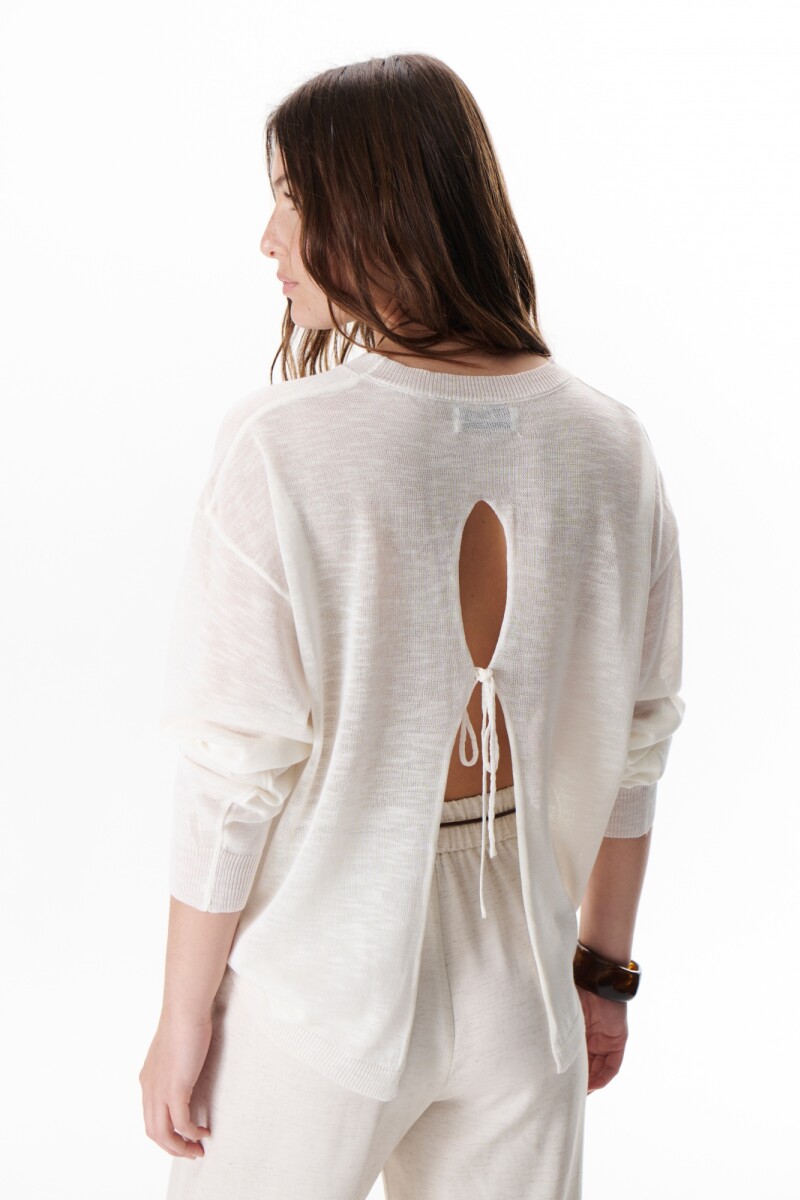 SWEATER ATAR NATURAL