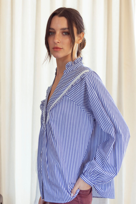 Camisa Roma Azul